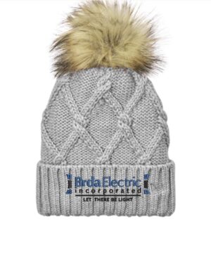 New Era Faux Fur Pom Beanie - NE911 - BRDA