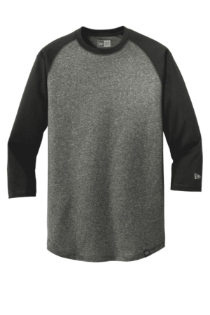 New Era  Heritage Blend 3/4-Sleeve Baseball Raglan Tee. NEA104