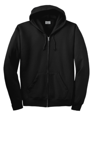 Hanes - EcoSmart Full-Zip Hooded Sweatshirt. P180