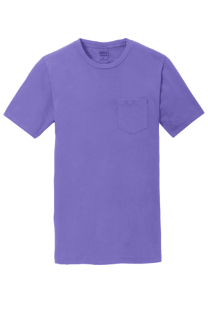 Port & Company Beach Wash Garment-Dyed Pocket Tee.  PC099P