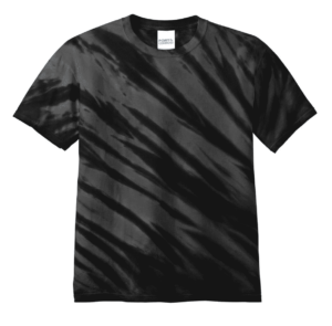 Port & Company - Tiger Stripe Tie-Dye Tee. PC148