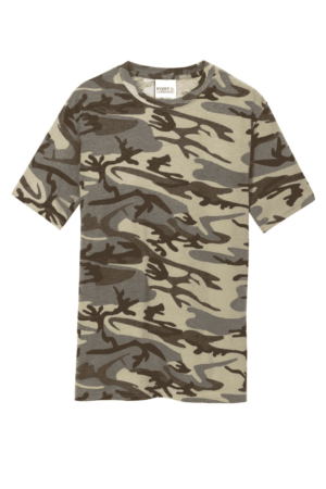 Port & Company Core Cotton Camo Tee.  PC54C