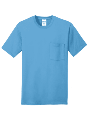 Port & Company Core Cotton Pocket Tee. PC54P