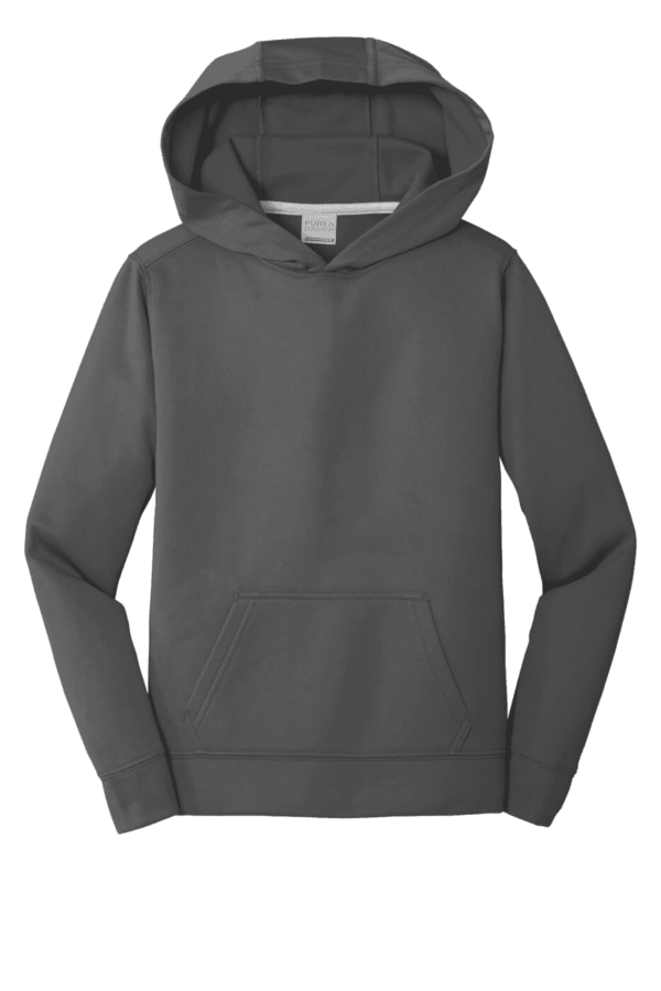 Port & CompanyYouth Performance Fleece Pullover Hooded Sweatshirt. PC590YH