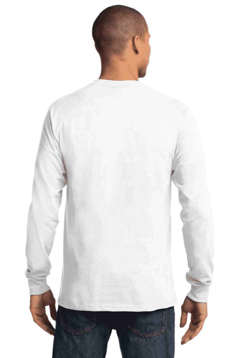 Port & Company - Tall Long Sleeve Essential Tee. PC61LST - Image 2