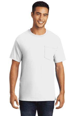 Port & Company - Tall Essential Pocket Tee. PC61PT