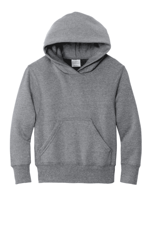 Port & Company - Youth Core Fleece Pullover Hooded Sweatshirt.  PC90YH