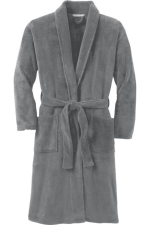 Port Authority Plush Microfleece Shawl Collar Robe. R102