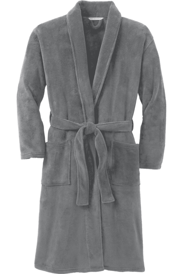 Port Authority Plush Microfleece Shawl Collar Robe. R102