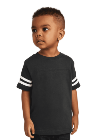 Rabbit Skins Toddler Football Fine Jersey Tee. RS3037