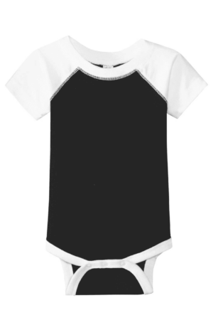 Rabbit Skins Infant Baseball Fine Jersey Bodysuit. RS4430