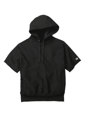 Champion   Reverse Weave   Short Sleeve Hooded Sweatshirt S101SS