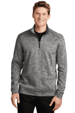 Sport-Tek PosiCharge Electric Heather Fleece 1/4-Zip Pullover. ST226