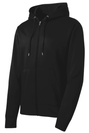 Sport-Tek Sport-Wick Fleece Full-Zip Hooded Jacket.  ST238