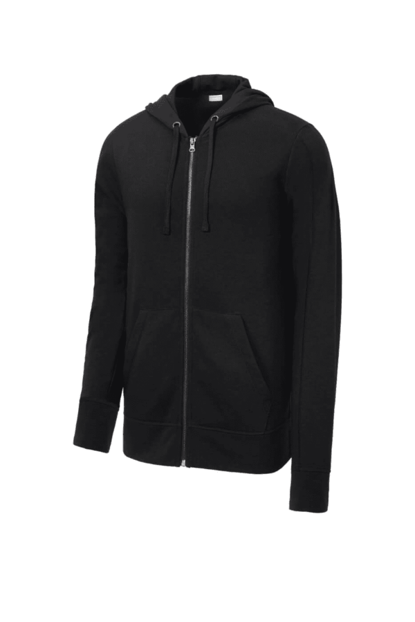 Sport-Tek  PosiCharge  Tri-Blend Wicking Fleece Full-Zip Hooded Jacket ST293