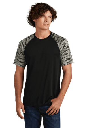 Sport-Tek Drift Camo Colorblock Tee ST376