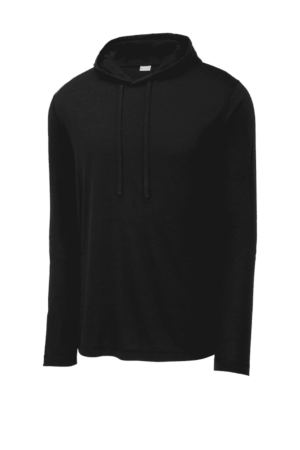 Sport-Tek  PosiCharge  Tri-Blend Wicking Long Sleeve Hoodie ST406