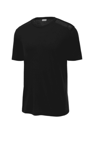Sport-Tek  PosiCharge  Tri-Blend Wicking Draft Tee. ST410