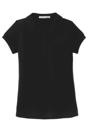 Port Authority Girls Silk Touch Peter Pan Collar Polo. YG503