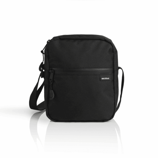 RECYCLED TRANSIT BAG BLACK ONE SIZE - AS-1026