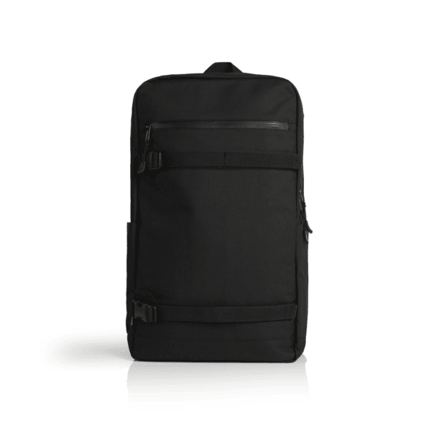 RECYCLED STRAP BACKPACK BLACK ONE SIZE - AS-1031
