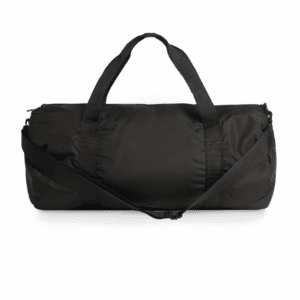 RECYCLED LIGHT DUFFEL BAG BLACK ONE SIZE - AS-1038