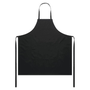 CANVAS APRON BLACK ONE SIZE - AS-1080