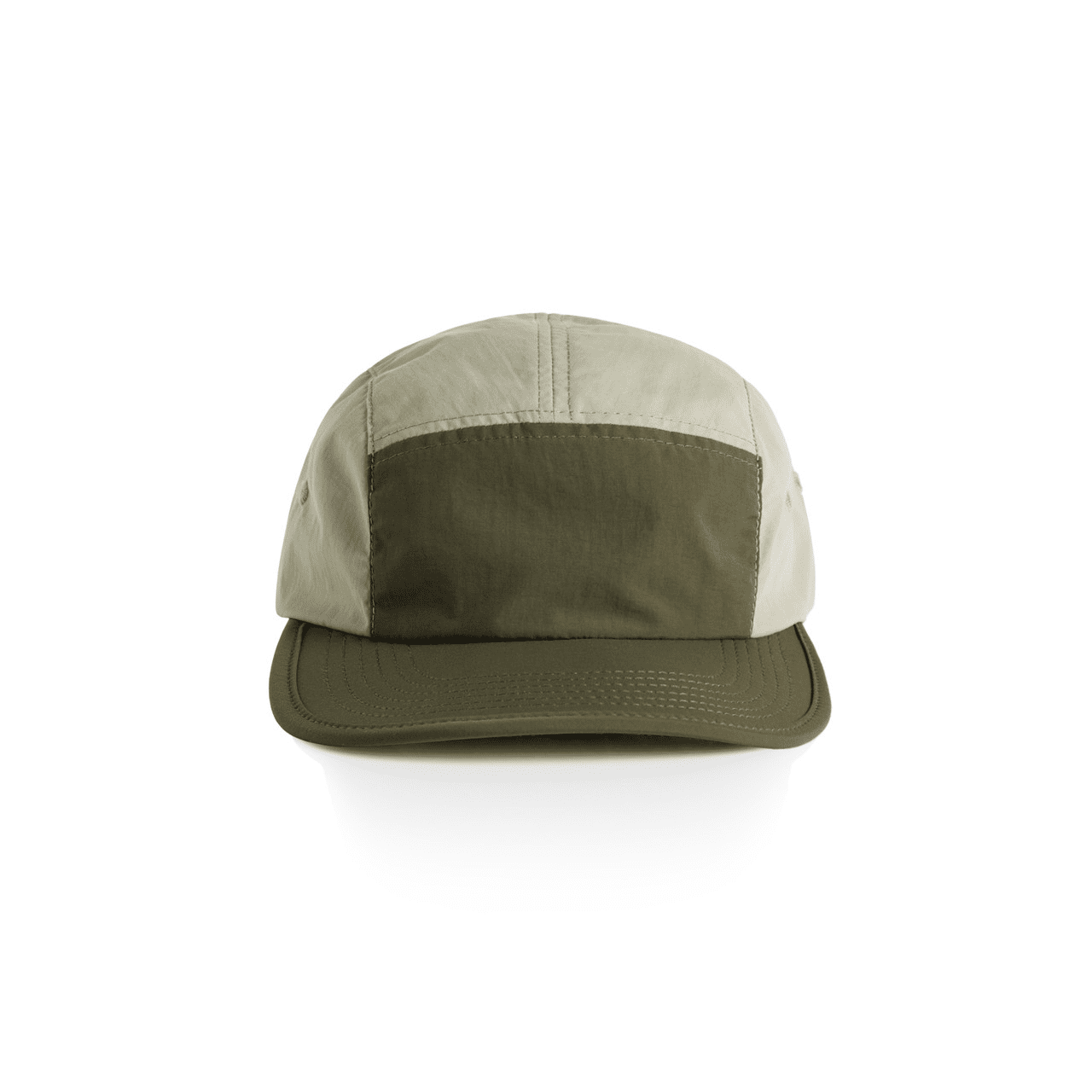 FINN 2-TONE NYLON CAP ARMY/EUCALYPTUS ONE SIZE - AS-1105