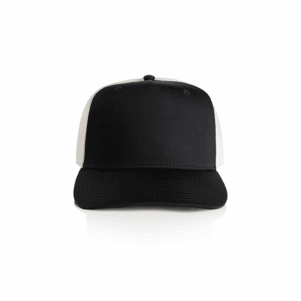 STOCK CONTRAST TRUCKER BLACK/ECRU ONE SIZE - AS-1110