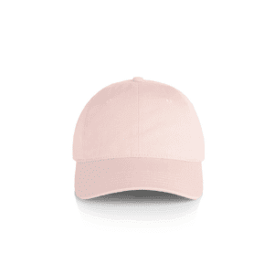 DAVIE SIX PANEL CAP PALE PINK ONE SIZE - AS-1111