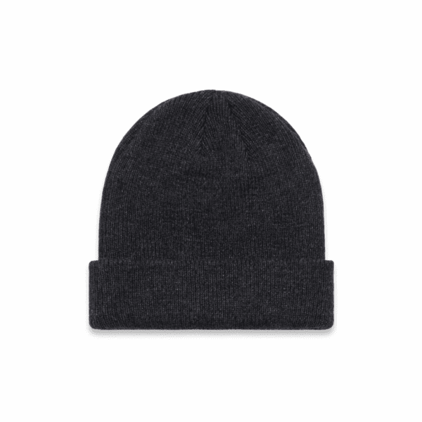 KNIT BEANIE ASPHALT HEATHER ONE SIZE - AS-1115