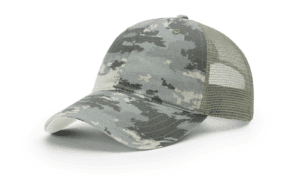 GARMENT WASHED PRINTED TRUCKER - 111P