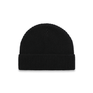 GAUGE BEANIE BLACK ONE SIZE - AS-1125