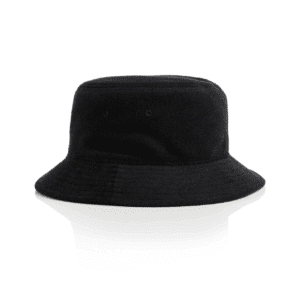 TERRY BUCKET HAT BLACK ONE SIZE - AS-1175