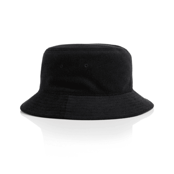 TERRY BUCKET HAT BLACK ONE SIZE - AS-1175