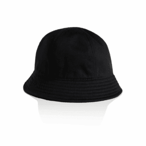 WOS BRIM BUCKET HAT BLACK ONE SIZE - AS-1179