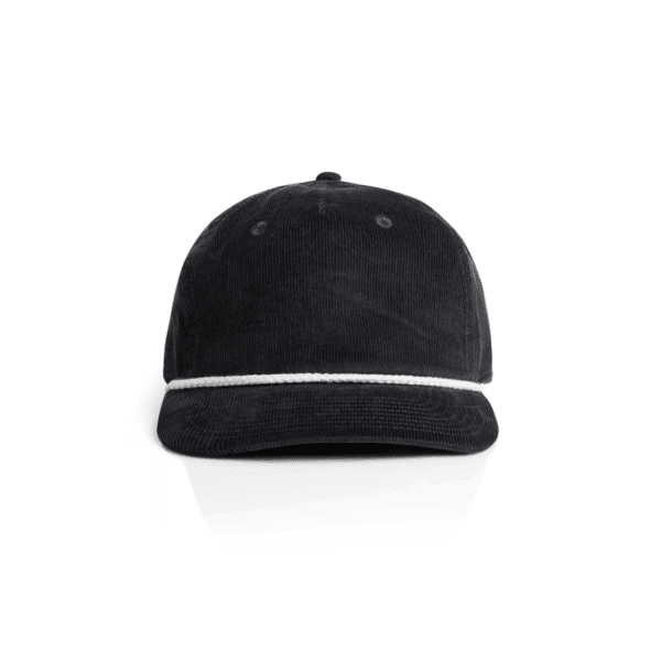 CLASS CORD ROPE CAP BLACK/WHITE ONE SIZE - AS-1185