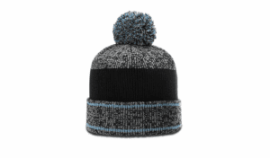 HEATHER BEANIE WITH CUFF & POM - 148