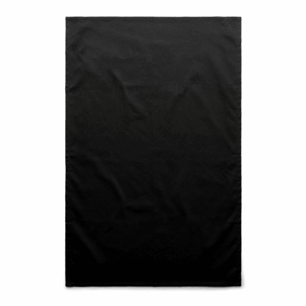 TEA TOWEL BLACK ONE SIZE - AS-1511