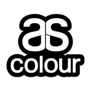 LOGO STICKER BLACK ONE SIZE - AS-1518