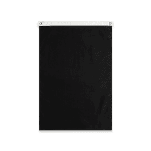 CANVAS LARGE FLAG BLACK ONE SIZE - AS-1519