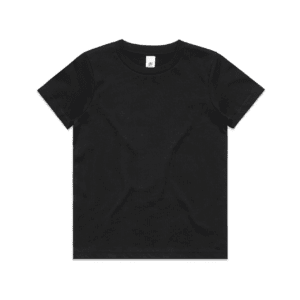KIDS TEE BLACK SIZE 2 - AS-3005