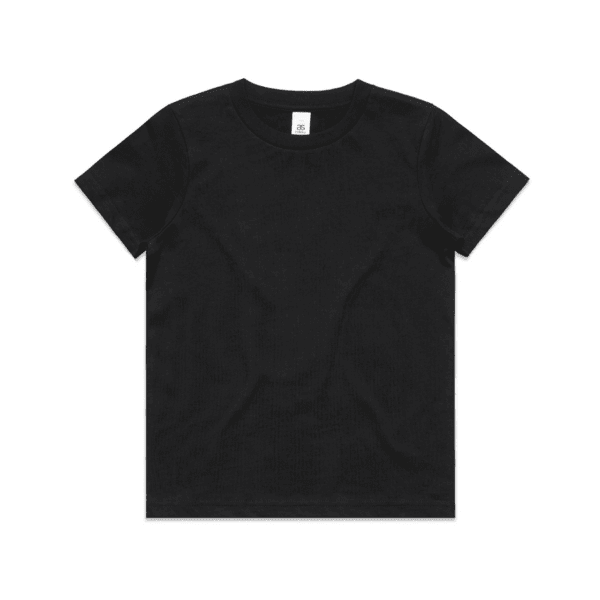 KIDS TEE BLACK SIZE 2 - AS-3005