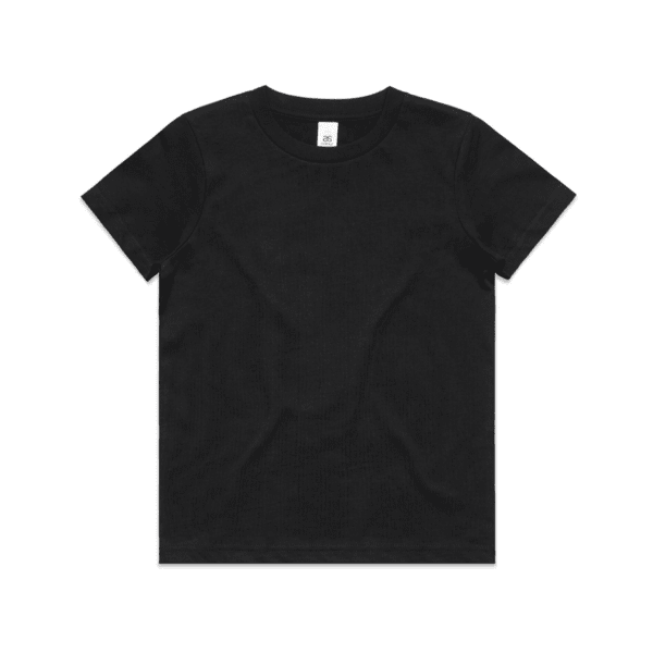YOUTH TEE BLACK SIZE 8 - AS-3006