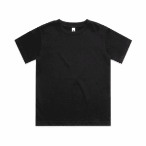 YOUTH CLASSIC TEE BLACK SIZE 8 - AS-3061