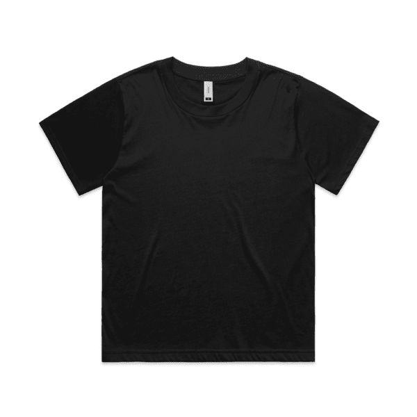 WO'S MARTINA TEE BLACK XS - AS-4006