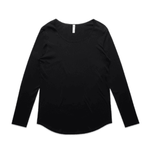 WOS MALI LS TEE BLACK XS - AS-4009