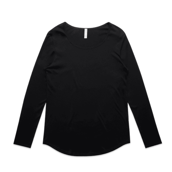WOS MALI LS TEE BLACK XS - AS-4009