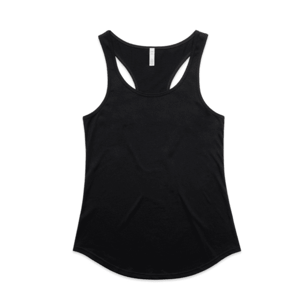 WOS MALI RACERBACK BLACK XS - AS-4013