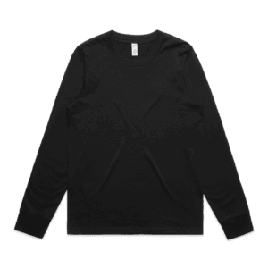 MAPLE LS TEE BLACK XS - AS-4020